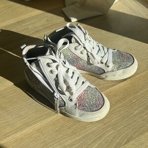 Sparkly sketcher high tops